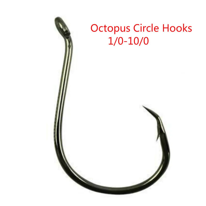 high-quality fly fishing strike indicators 50pcs/lot Large Size 1/0 - 10/0 Octopus Circle Hooks Sea Fishing Coated Sharpened Fishhook High Carbon Steel fish hook high-quality fly fishing strike indicators 50pcs/lot Large Size 1/0 - 10/0 Octopus Circle Hooks Sea Fishing Coated Sharpened Fishhook High Carbon Steel fish hook