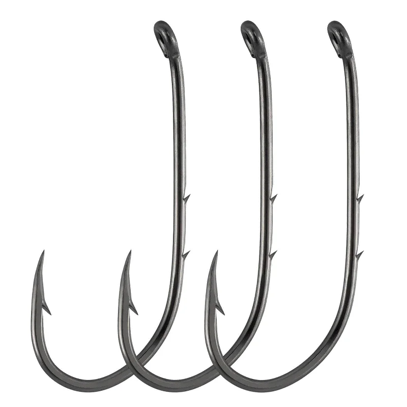 collapsible rubber-coated landing nets Dr.Fish 100pcs Baitholder Hooks #12 to 6/0