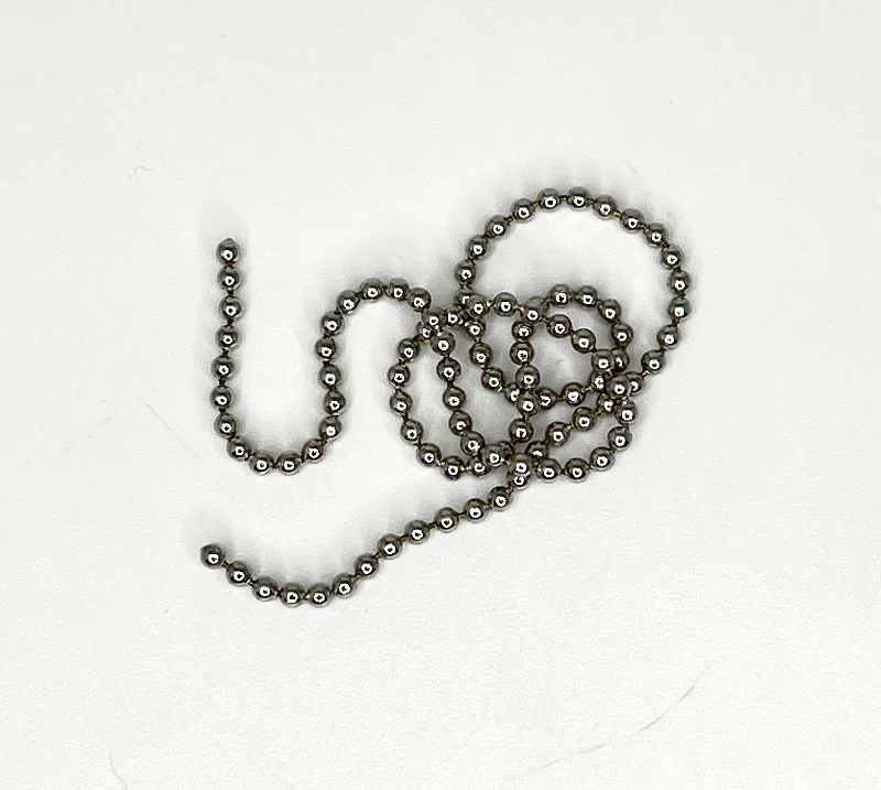 floating wading nets for fly fishing Bead Chain Eyes Silver