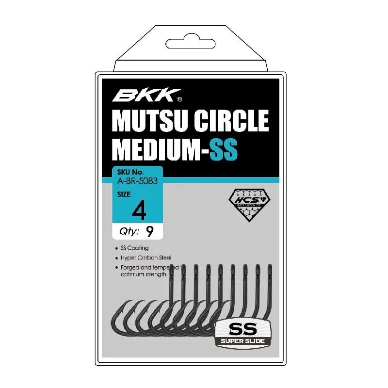 quick-release rod holders for boats BKK Ringed Mutsu Medium Offset Circle Hooks