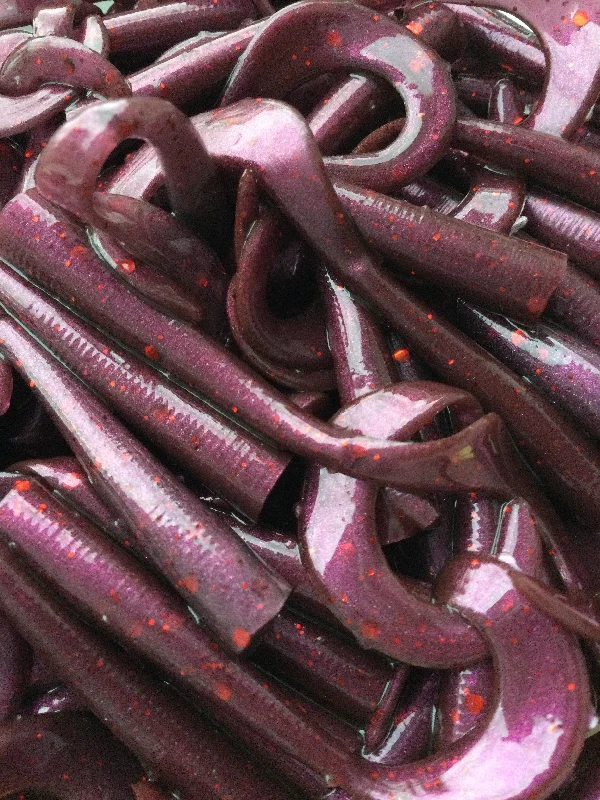 automatic line counter reels for trolling BOYSENBERRY Leech Grub 10 Pack