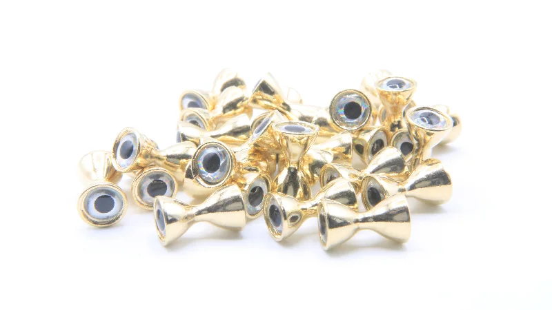 Gold with Silver 3D eyes