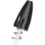 best high-drag power baitcasters Bullet Weight Screw-in Sinker Black 3/4 4ct