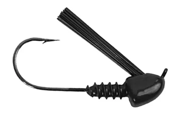 top-rated fly fishing waders Chompers Brush Jig Head (4 Pk)