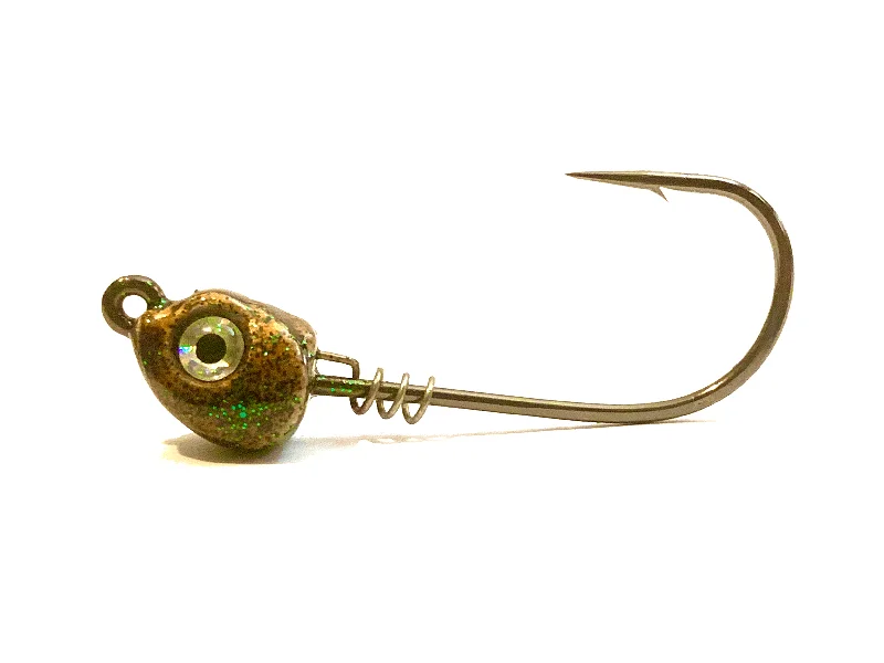 crankbaits for bass fishing Copper Inshore Slammer Saltwater Jig Heads 3pk