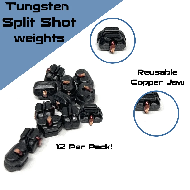 best offshore trolling lures Reaction Tackle Tungsten Split Shot Weights- 12 per pack best offshore trolling lures Reaction Tackle Tungsten Split Shot Weights- 12 per pack