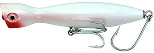 top-rated hybrid fishing lines Super Strike Little Neck Popper 3oz White PP6W-016