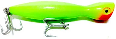 waterproof floating tackle box Super Strike Little Neck Popper 1-1/2oz Chartreuse