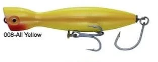 slow pitch jigging rods Super Strike Little Neck Popper 3oz Yellow PP6W-008