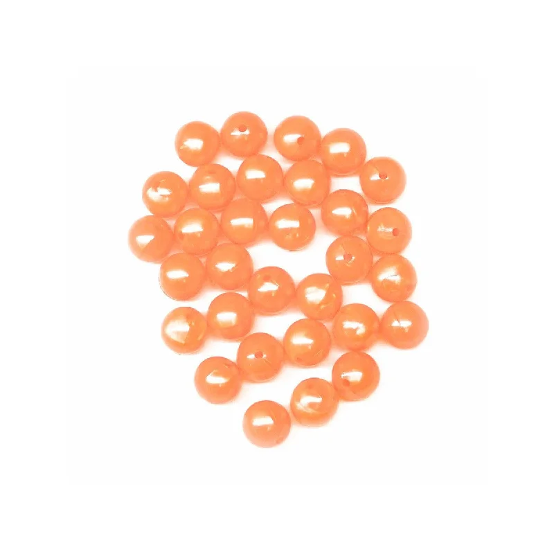 self-draining fishing tackle backpacks Troutbeads 10MM Peach Roe-30 TB13-10