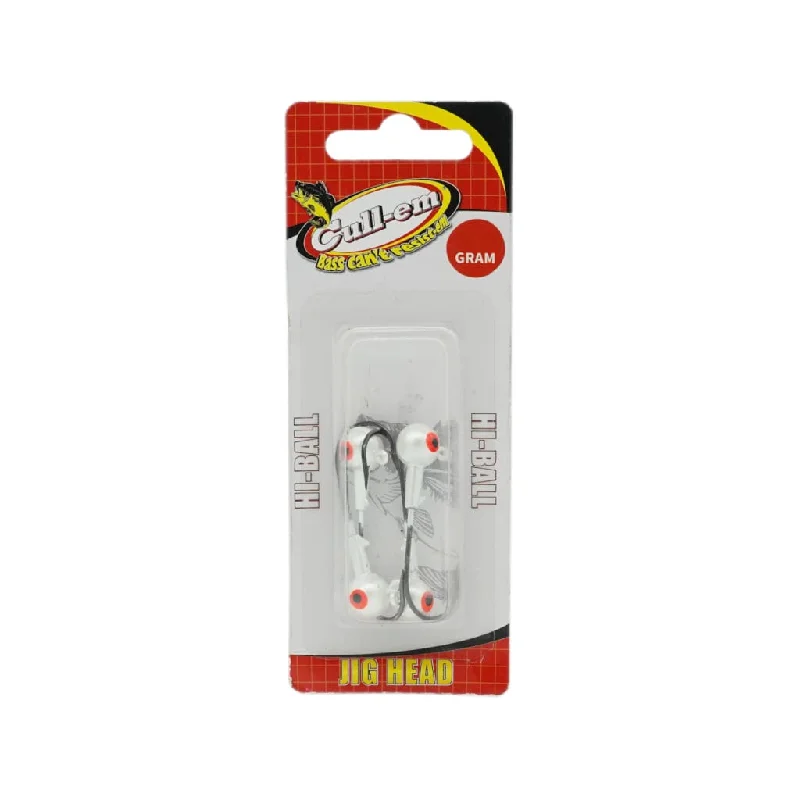 high visibility fishing lines Cull-Em Jig Head Hi-Ball