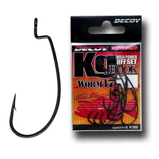 best high-drag power baitcasters Decoy KG Worm17 Hooks