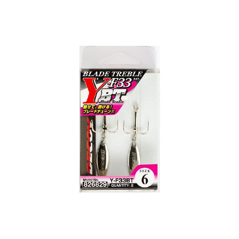 heavy-duty ice fishing sleds Decoy Y-F33BT Blade Treble Hooks