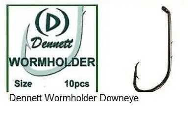 ultra-light panfish rods for finesse fishing DENNETT DOWN EYE WORM HOLDER /BRONZE BAIT HOOKS Sz 2 - 12 ultra-light panfish rods for finesse fishing DENNETT DOWN EYE WORM HOLDER /BRONZE BAIT HOOKS Sz 2 - 12