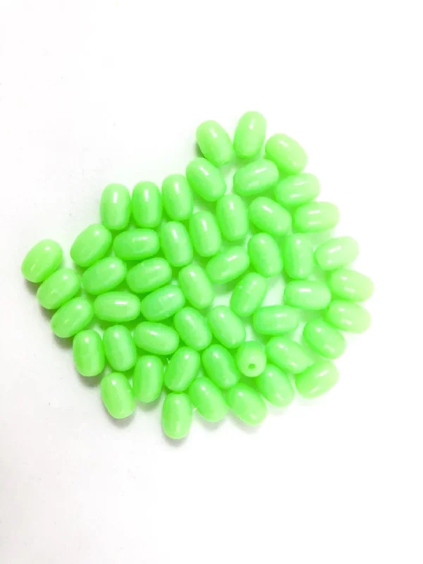rod and reel travel cases Dolphin Plastic Oval Beads