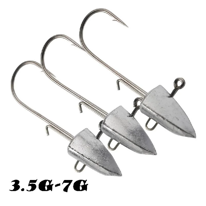 ultralight fishing rods cheap Dr.Fish 5pcs Fishing Jigs Barb Hook Kit 3.5g 5g 7g