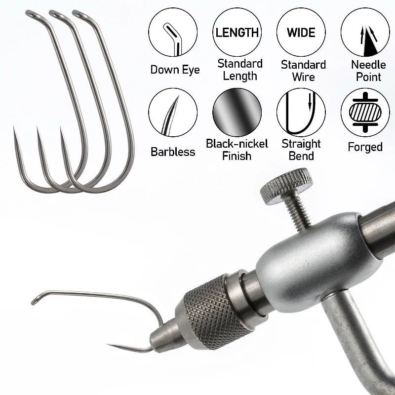 Abu Garcia spinning reels best price Dr.Fish 100pcs Barbless Dry Fly Hooks 12#-18#