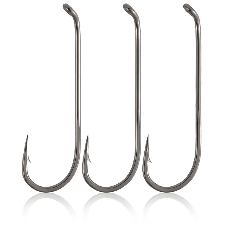 live bait tanks for boats Dr.Fish 100pcs Long Shank Fishing Hooks 14#-4#