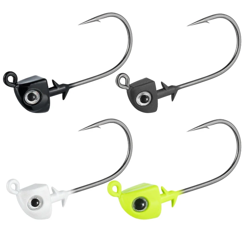 slow pitch jigging rods for saltwater Dr.Fish 10pcs ungsten Swimbait Jig Heads 1/8-3/8oz slow pitch jigging rods for saltwater Dr.Fish 10pcs ungsten Swimbait Jig Heads 1/8-3/8oz
