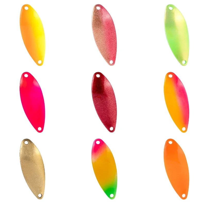 baitcasting reels with digital control Dr.Fish 18pcs Spinner Blades Kit 1.4"*0.49"