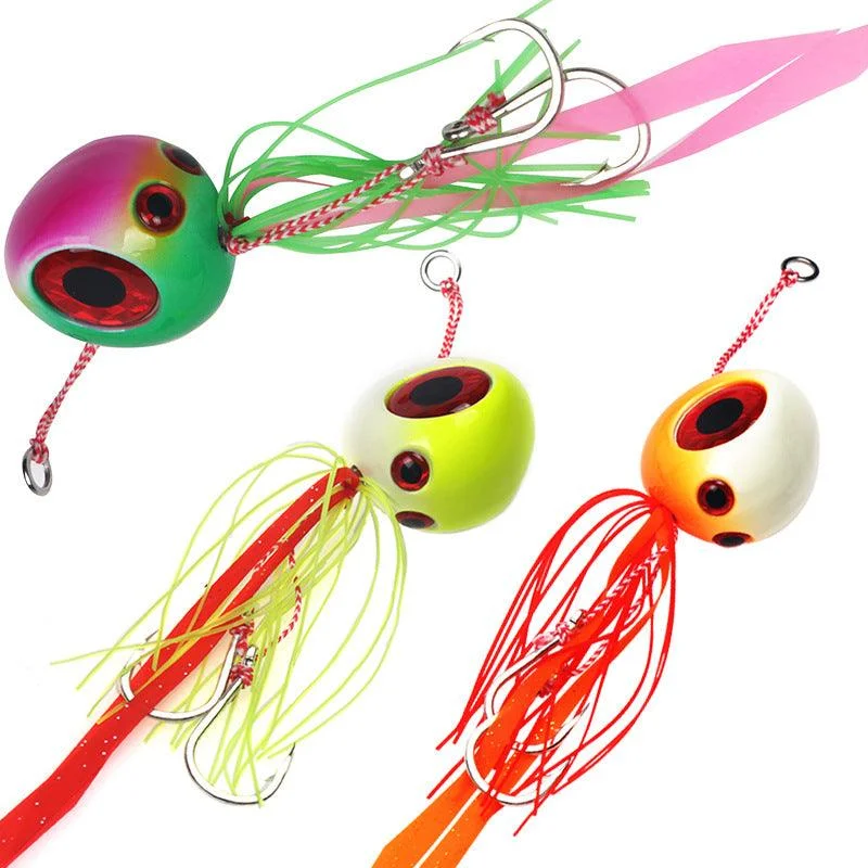 strongest braided fishing line Dr.Fish Jig Lure Bass Tackle 12.5cm 100g