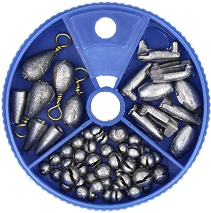best tackle organizers for small gear Eagle Claw Sinker Assortment