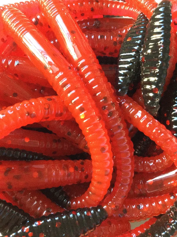 premium braided leaders for saltwater Elm Street- Viper Tail Worm