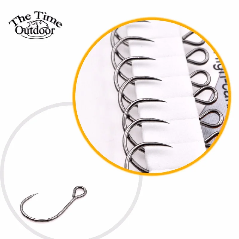 premium stainless steel fishing swivels Fishing Hook High Carbon Steel Streams Bait Fishing Bass Lure Hooks Barbless Single Hooks For Fishing Bait 10p premium stainless steel fishing swivels Fishing Hook High Carbon Steel Streams Bait Fishing Bass Lure Hooks Barbless Single Hooks For Fishing Bait 10p