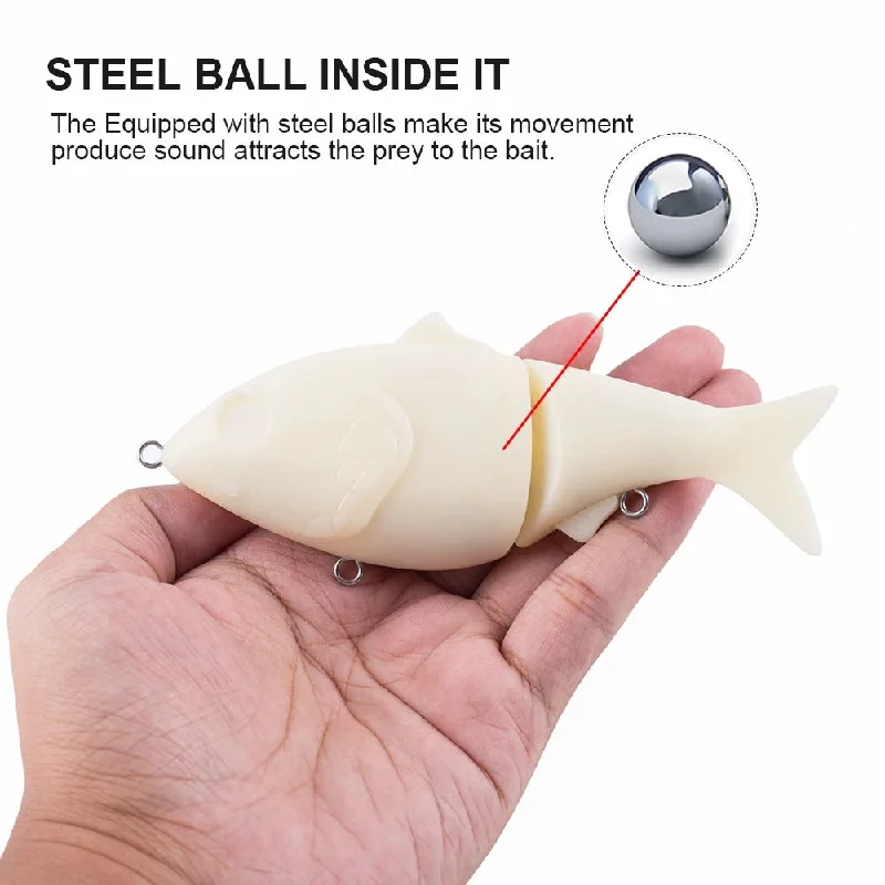 easy-to-use fly fishing reels Fishing Lures -  Multi Jointed Fishing Lures