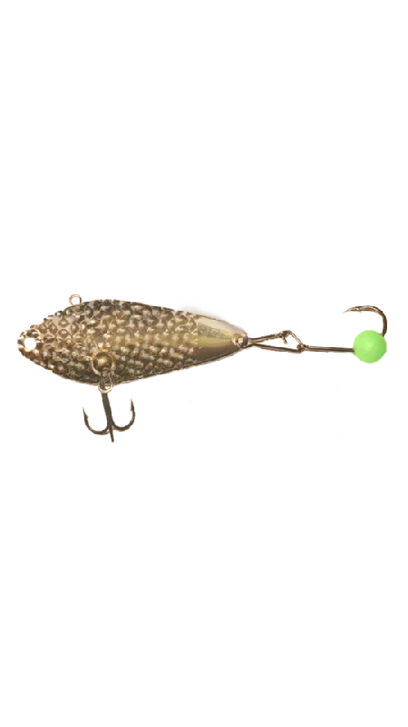 premium fluorocarbon leaders for fly fishing Freedom Tackle Hammered Minnow