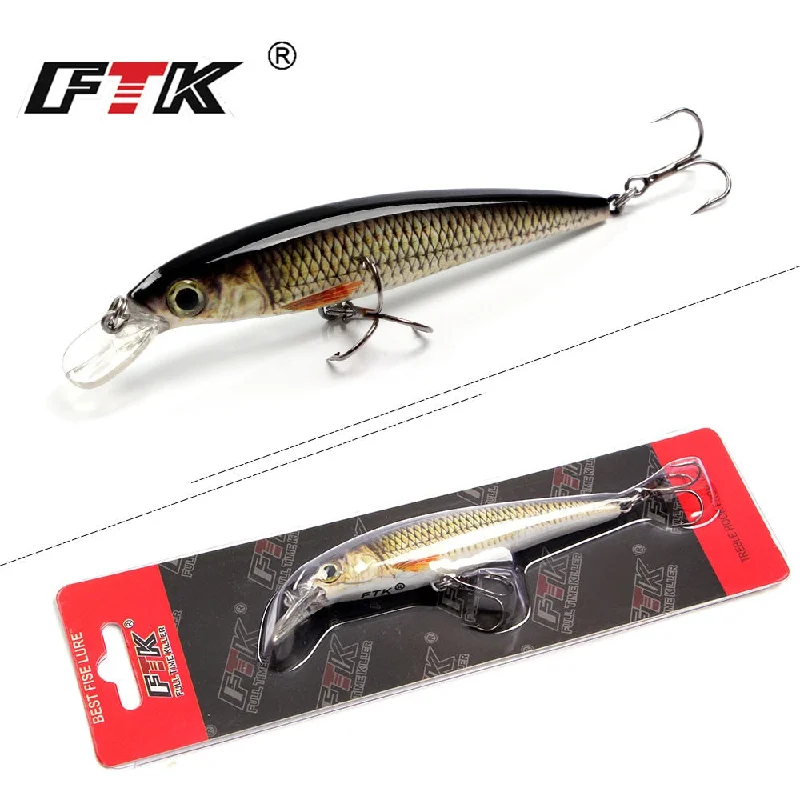 fly fishing reels budget FTK Minnow Fishing Lure
