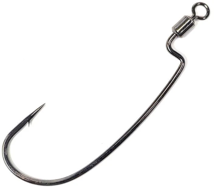 best fishing knots for beginners Gamakatsu 34R Hydroll Worm "Scat" Hooks - 3 Pack