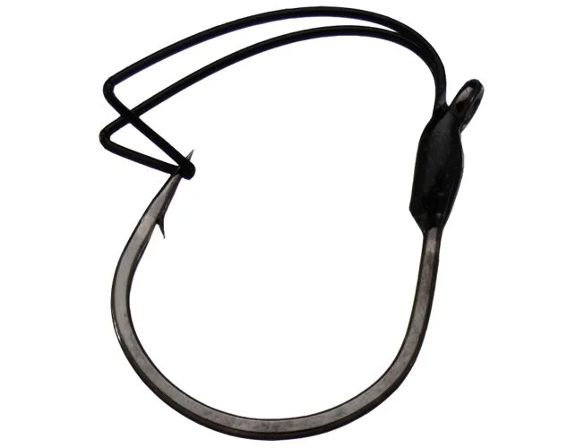 top-rated hybrid fishing lines GAMAKATSU FINESSE WIDE GAP WEEDLESS HOOK