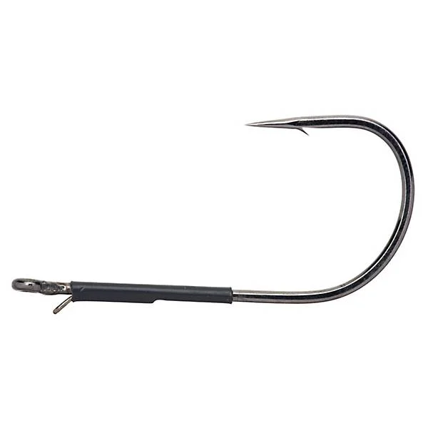 night fishing LED bite alarms Gamakatsu Heavy Cover Single Worm Hooks 4-Pack