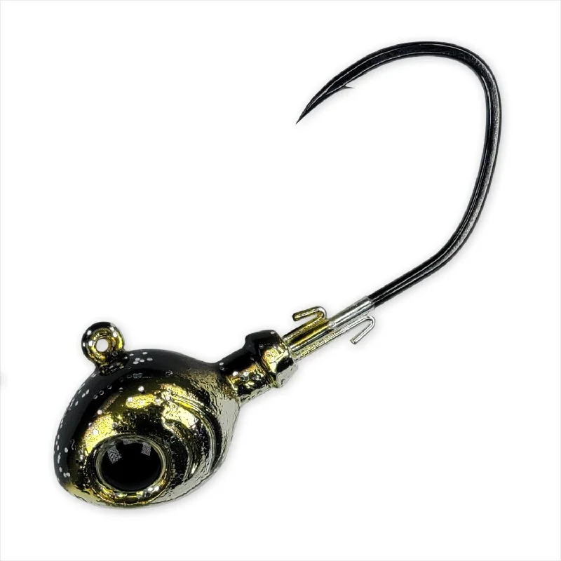 high visibility fishing lines Gamakatsu MaxEye Jig Swim Head