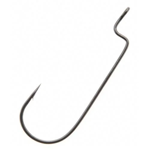 premium artificial squid lures Gamakatsu Offset Shank Worm Hooks Round Bend