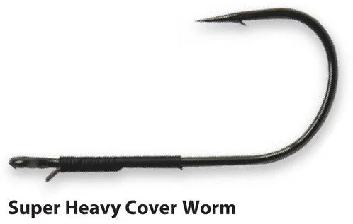 floating frog lures for bass Gamakatsu Super Heavy Cover Flippin' Hook