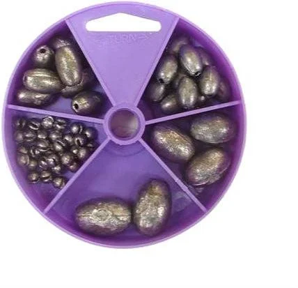 night fishing LED bite alarms Gillies Egg Dial Sinker Pack