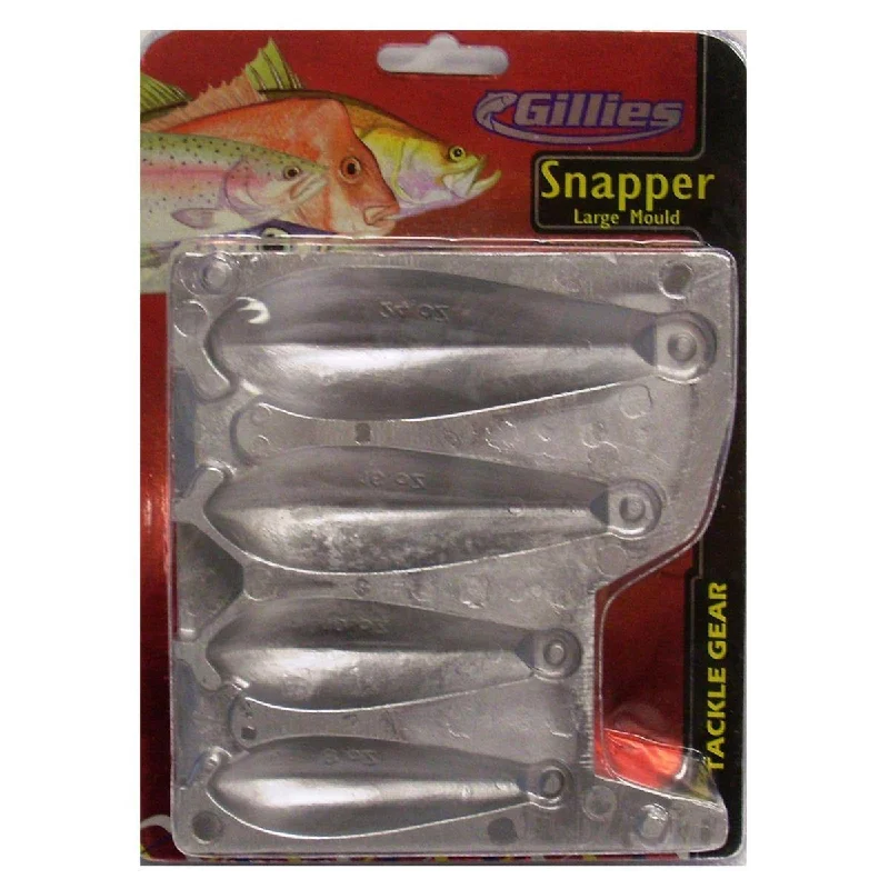 insulated live bait buckets Gillies Sinker Mould Snapper Large