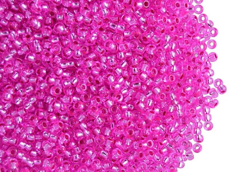 Pink Silver Lined