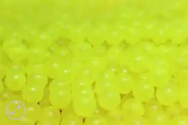 fishing tackle wholesale suppliers Great Lakes Steelhead Co. Trick Em Beads 8mm Atomic Yellow UV Bright
