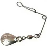 top-rated bass jigs for tournament fishing H&H Jig Spinner Nickle 100ct Size 2