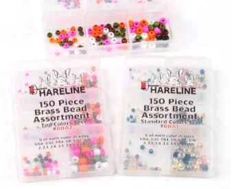 best value fishing rod combos Hareline 150 Piece Brass Bead Assortment