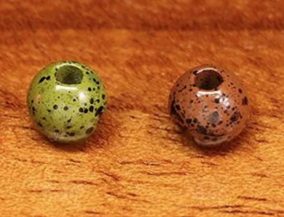 insulated live bait coolers Hareline Mottled Slotted Tungsten Beads