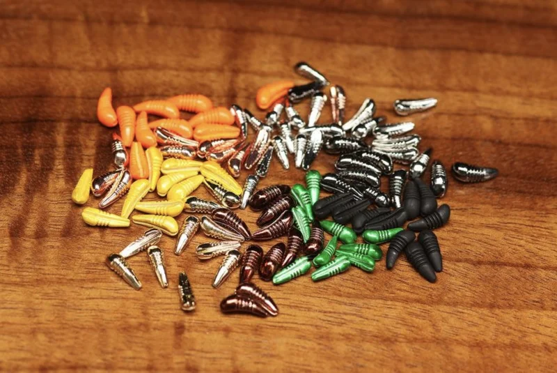 compact fly fishing travel kits Hareline Stout Tungsten Bead Bodies