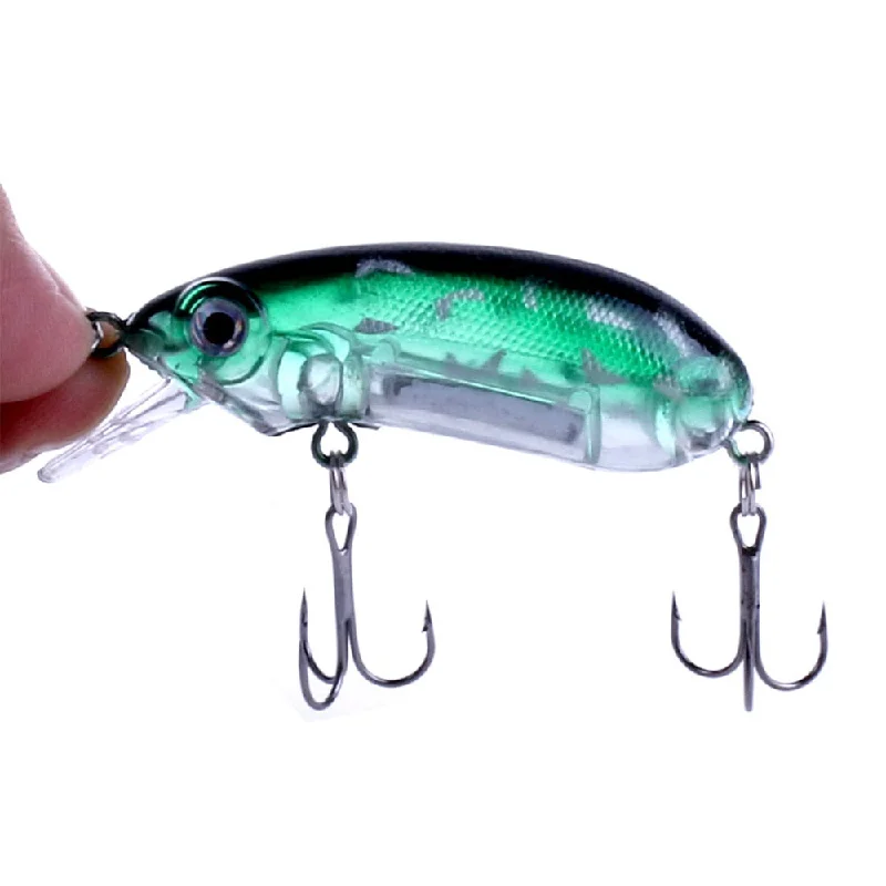 pre-rigged soft plastic baits HENGJIA 1PC Floating Minnow Fishing Lure