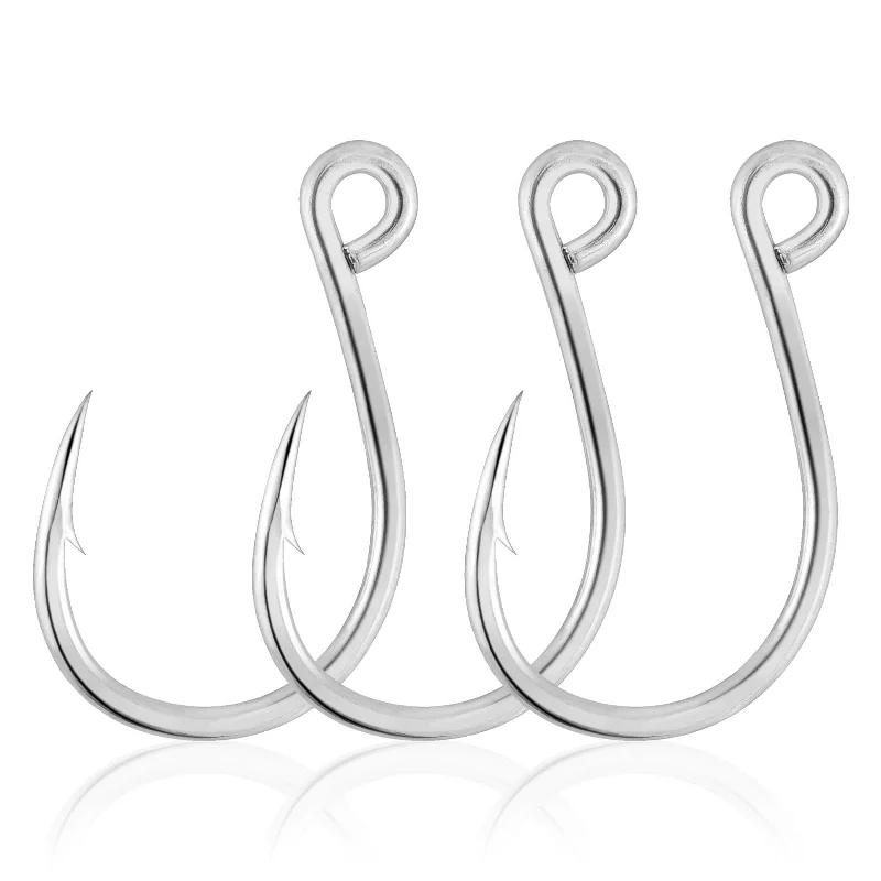 best wading jackets for wet conditions Dr.Fish 30pcs Inline Single Hooks #8 to 9/0