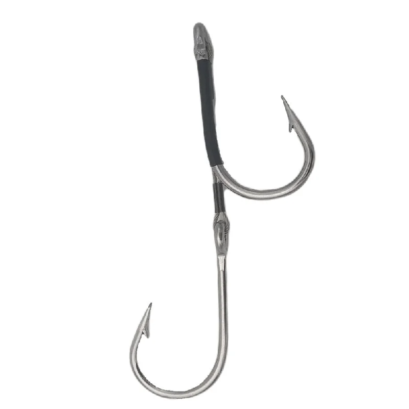 pike fishing lures realistic J Hook S.S. - Double Hook