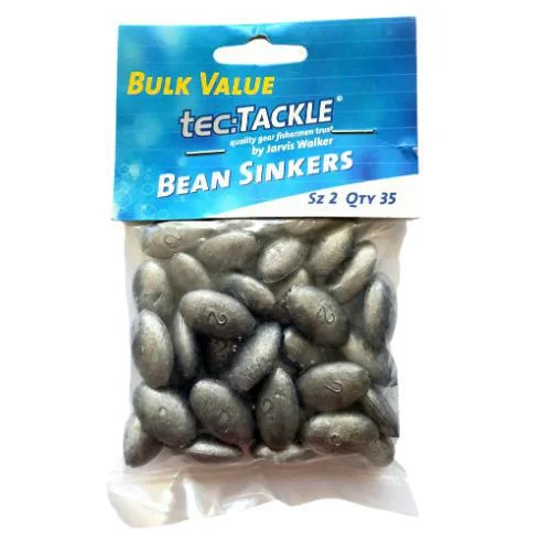 floating jerkbaits for smallmouth bass Jarvis Walker Bean Sinker Bulk