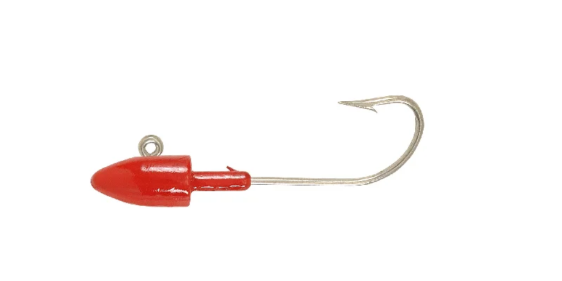 high-visibility monofilament fishing line King Bullet Jig Heads (1 oz - 6 oz)